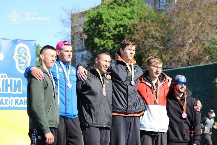 Одеський рятувальник Олександр Кальмус — чемпіон України з веслування